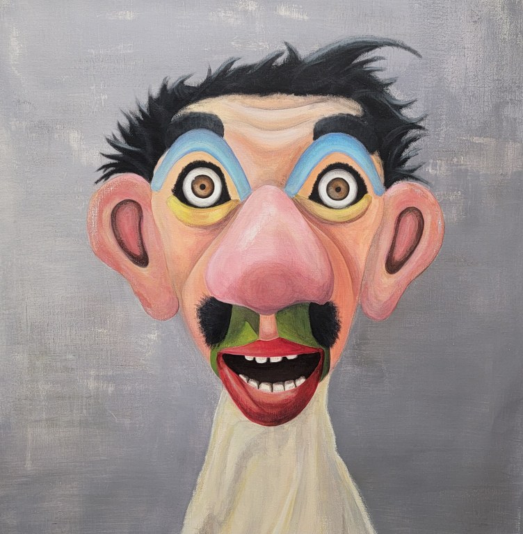 Puppet schilderij